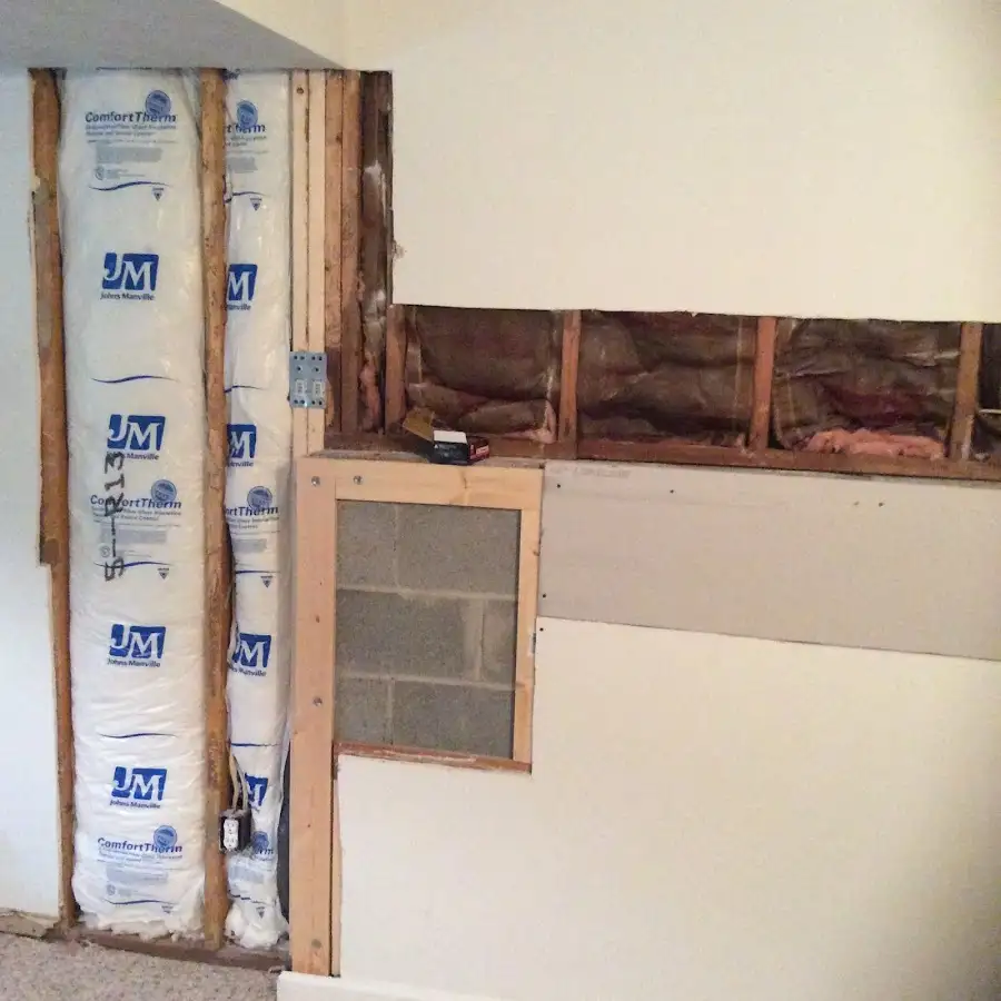 Wall insulation replacement during Odor Removal & Deodorization in Fruitport